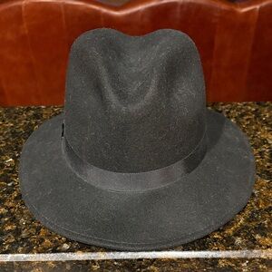 Tina Too Bollman 1960’s Classic Black Fedora Hat